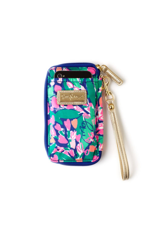 Carded ID Wristlet Sateen