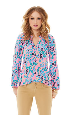 Elsa Top - Paws Off | 41773688HC6 | Lilly Pulitzer