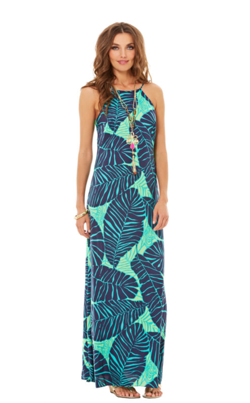 Angel Halter Maxi Dress